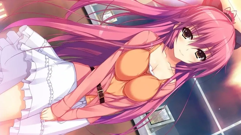 Hình nền anime girl cute cho máy tính với hình ảnh sống động