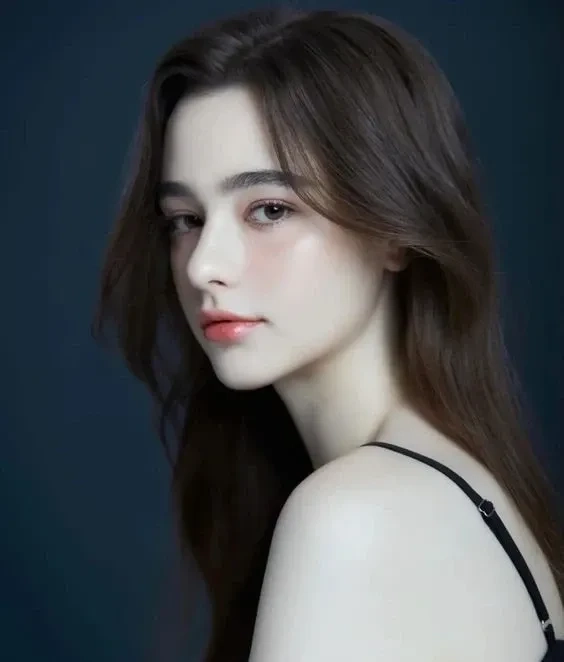 Ảnh gái Tây trong studio với ánh sáng và bố cục hoàn hảo