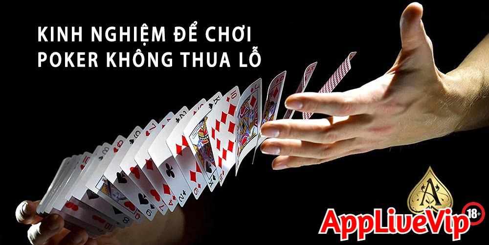 Kinh nghiệm đánh Poker online